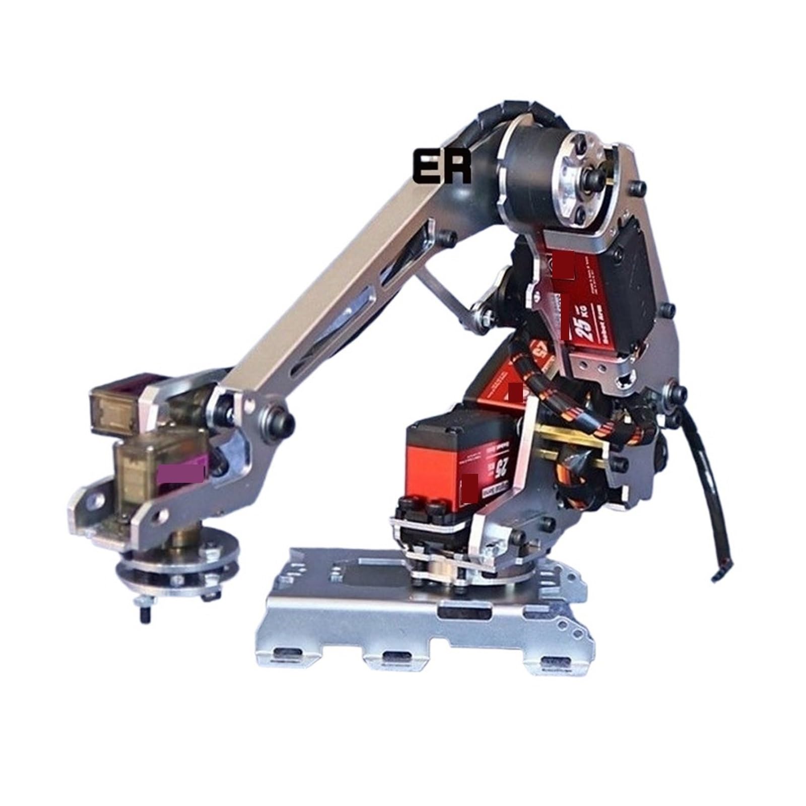 Amazon.com: CHUNYE ARM-21N2 6DOF Robot Arm Kit, Metal Robotic Arm